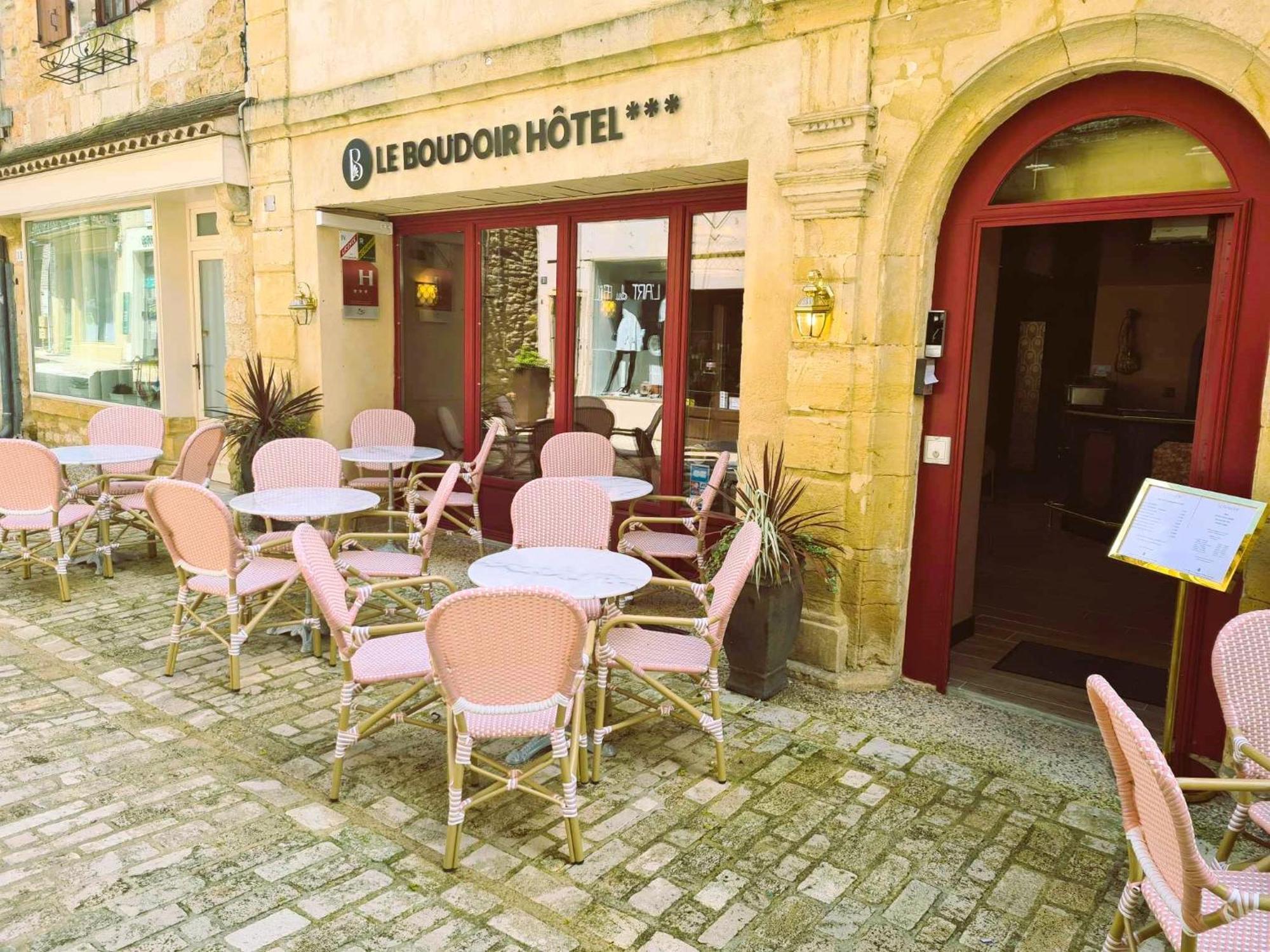 Logis Hotel Le Boudoir Belvès Buitenkant foto